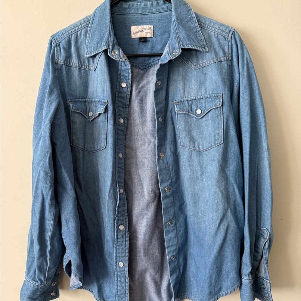 Universal Thread Blue Button Down Shirt